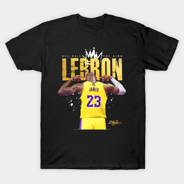 Lebron James Go Crazy Celebration T-Shirt by Juantamad